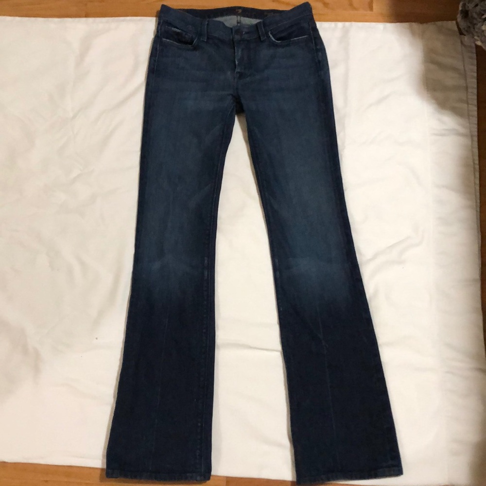 7 For All Mankind High Waist Bootcut 28